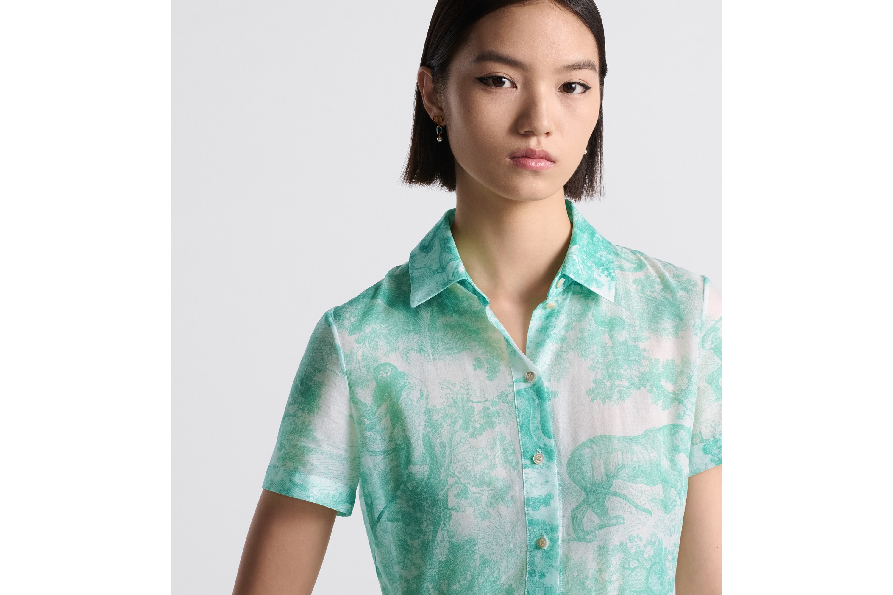 Dioriviera Mid-Length Shirt Dress - 3