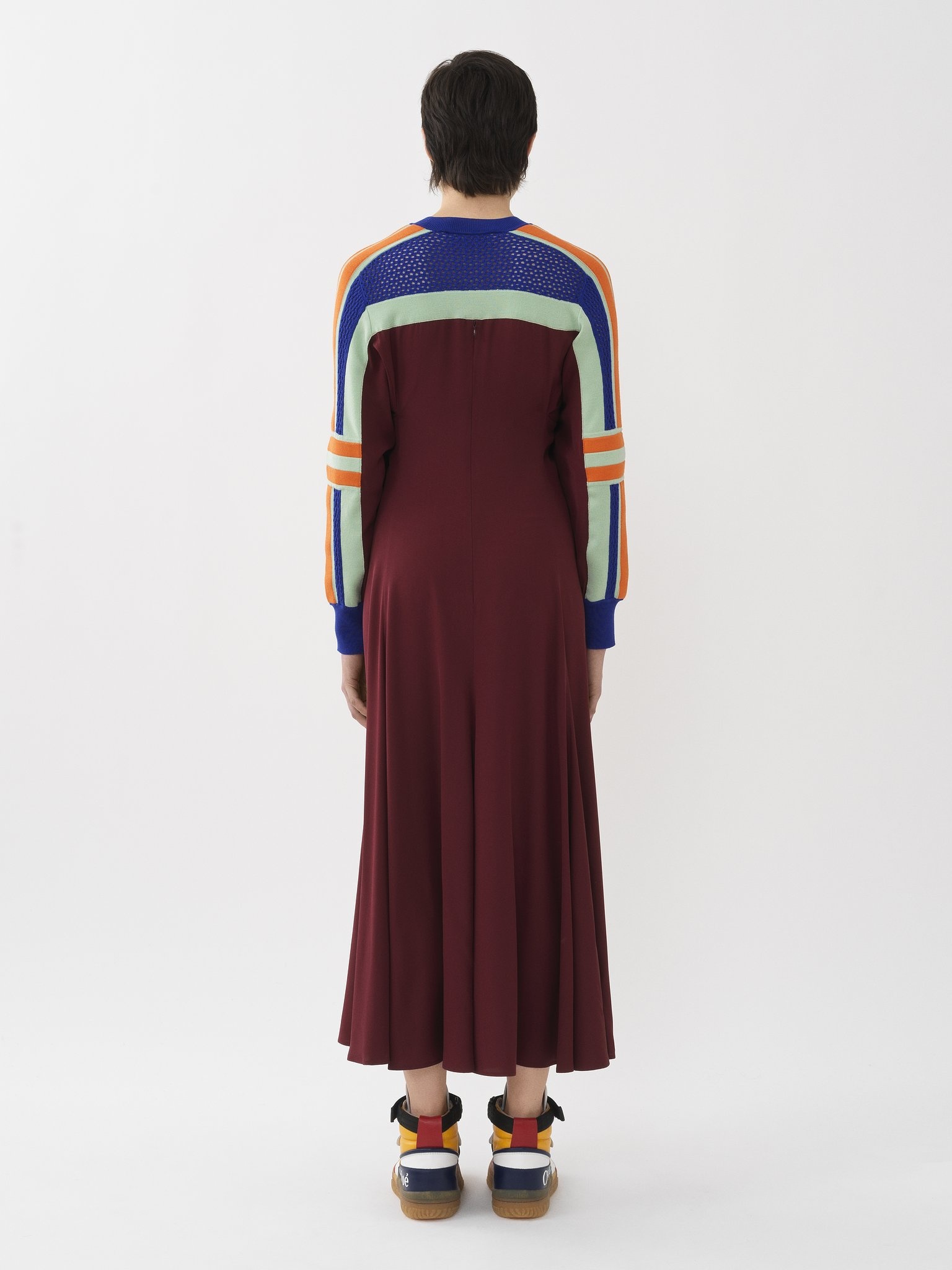 OVERSIZED LONG-SLEEVED DRESS - 3