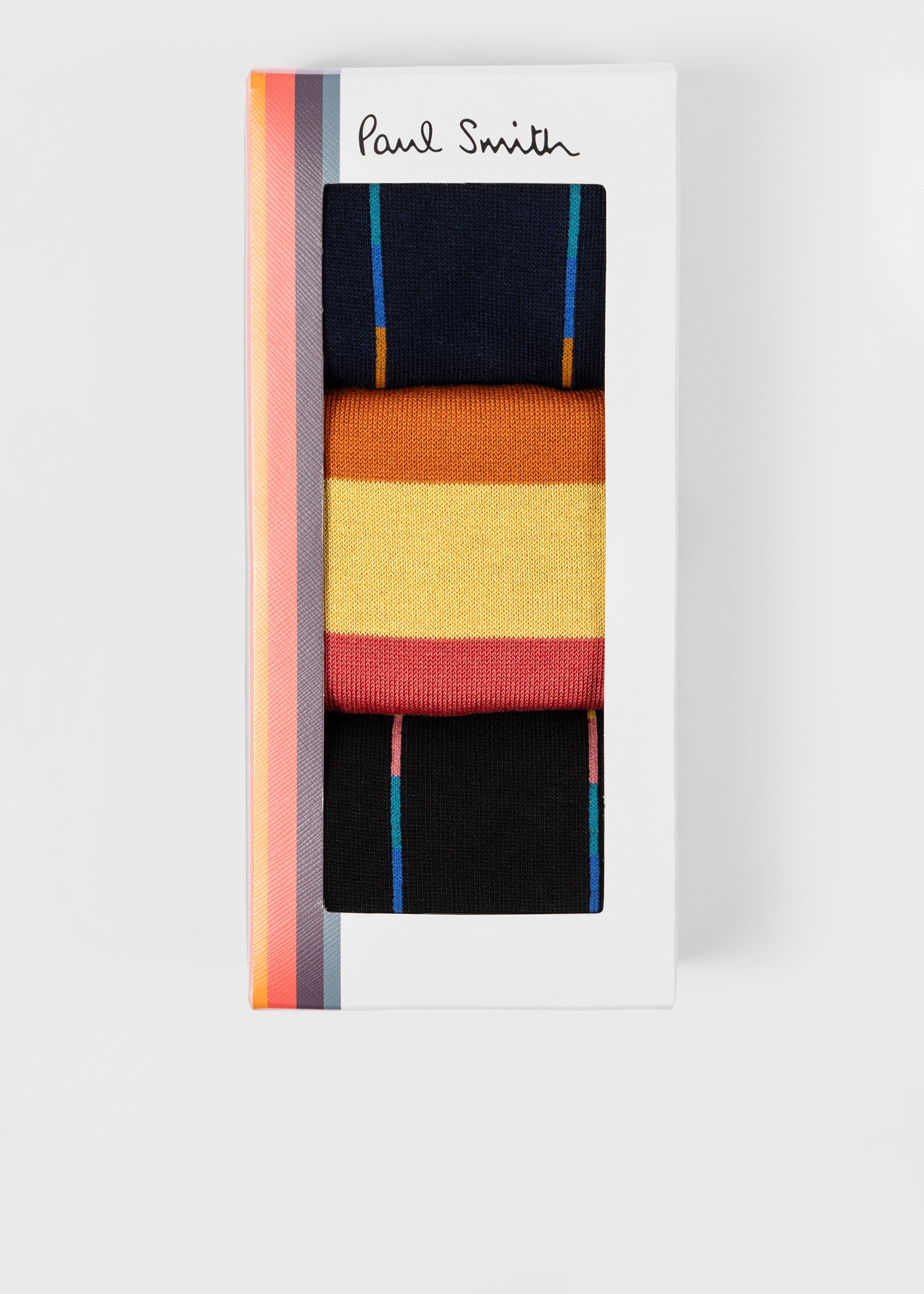 'Artist Stripe' Socks Three Pack - 5