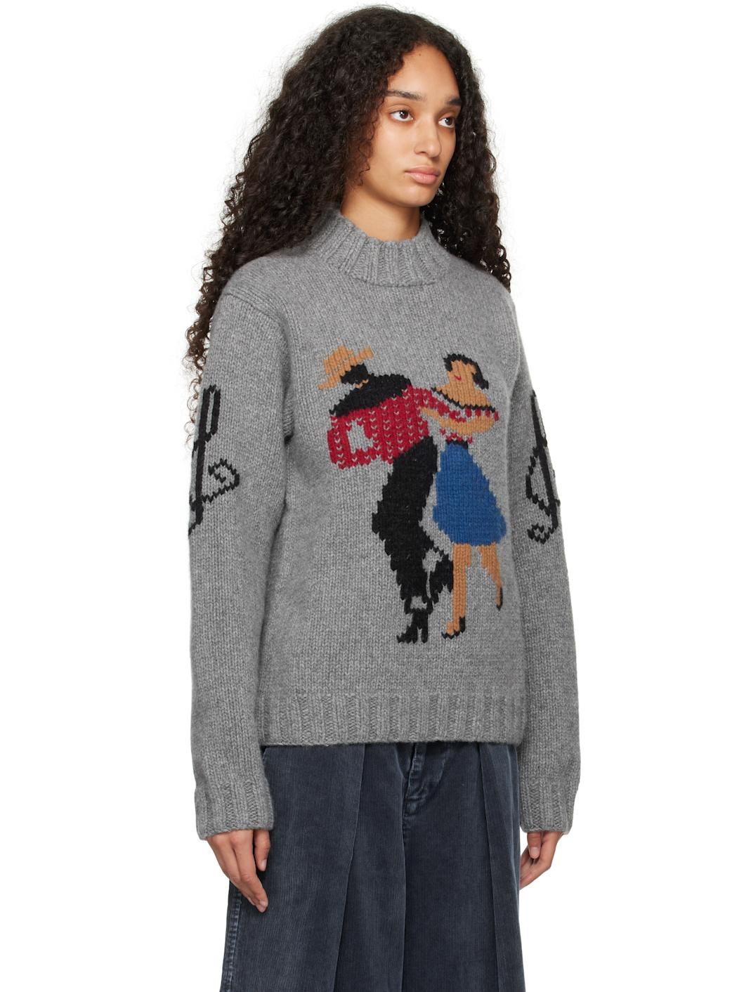 Gray Bluto Sweater - 2