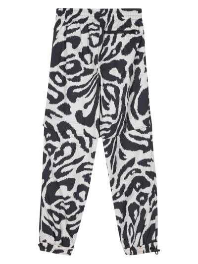 adidas logo-print trousers outlook