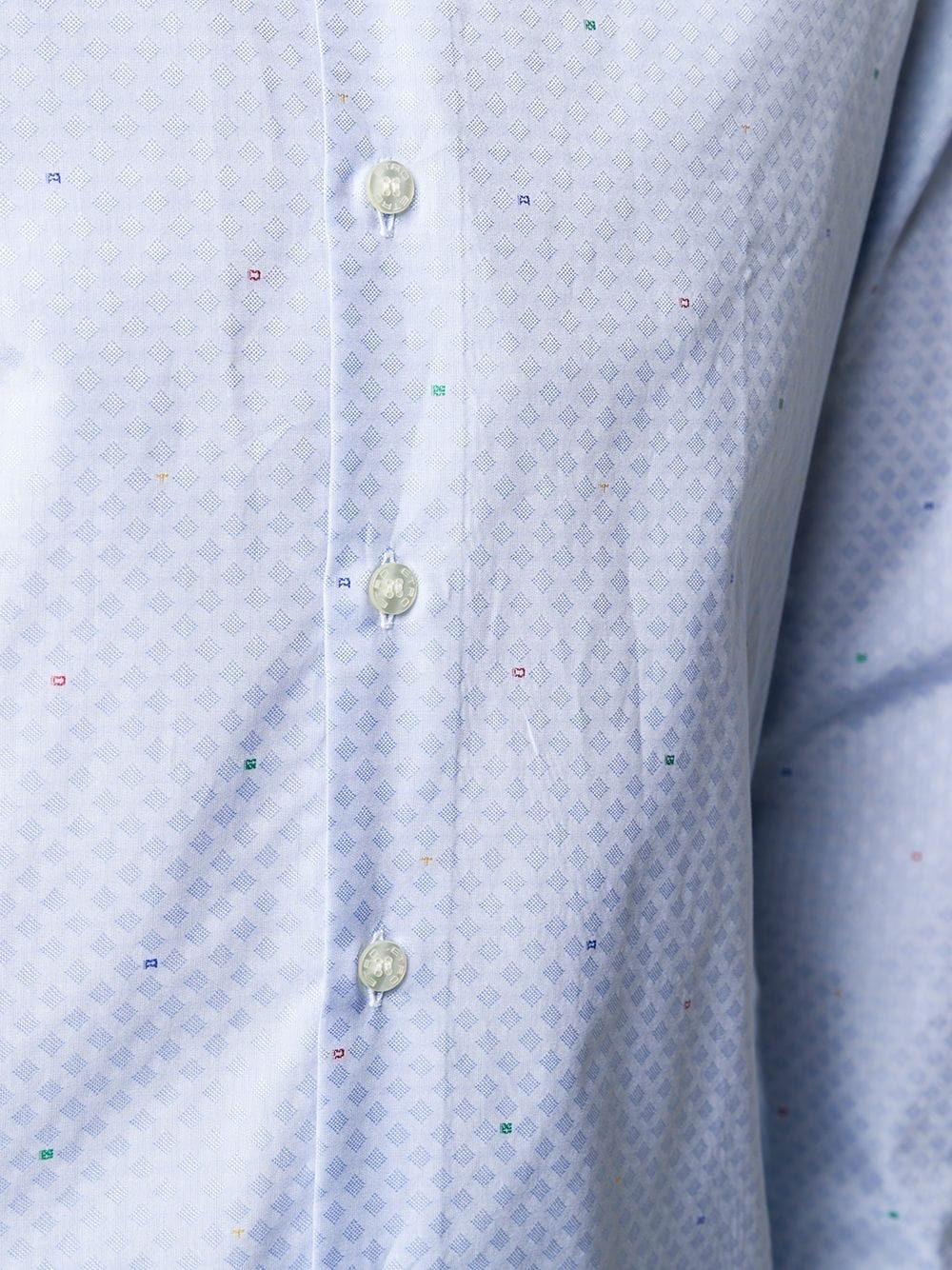 jacquard longsleeved cotton shirt - 5