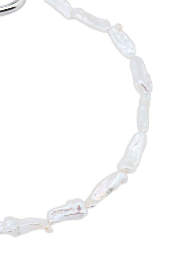 Simone Rocha baroque-pearl clasp necklace outlook