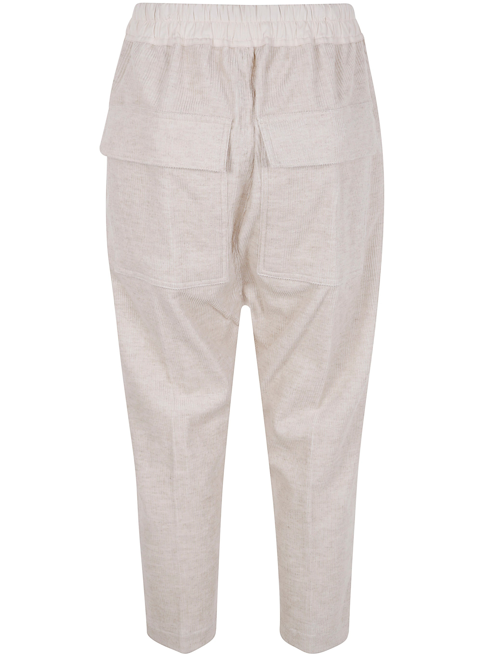 Rick Owens Women "Drawstring Astaires" Cropped Trousers - 2
