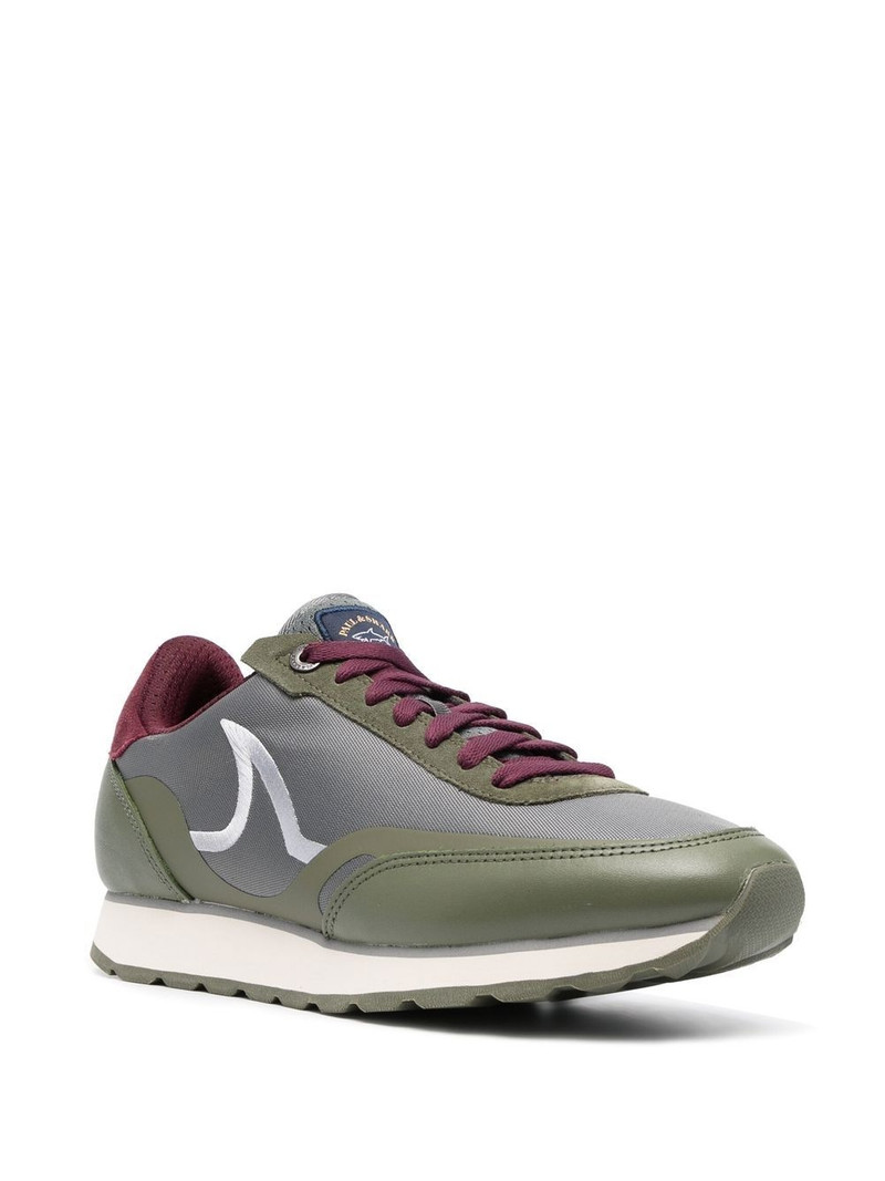 Paul & Shark logo-embroidered low-top sneakers outlook