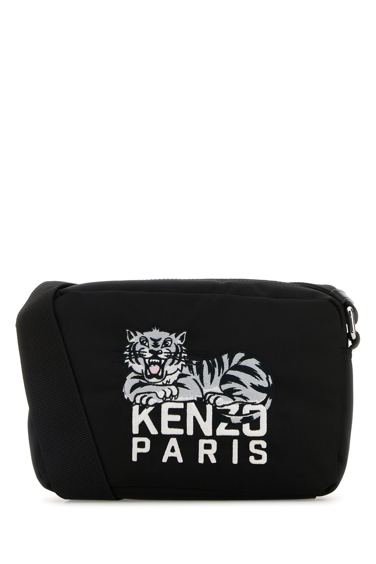 Black fabric KENZO Happy Tiger crossbody bag - 1
