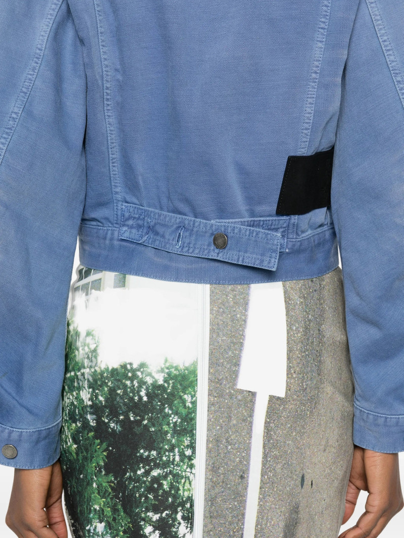 Haikure Button Denim Jacket 4