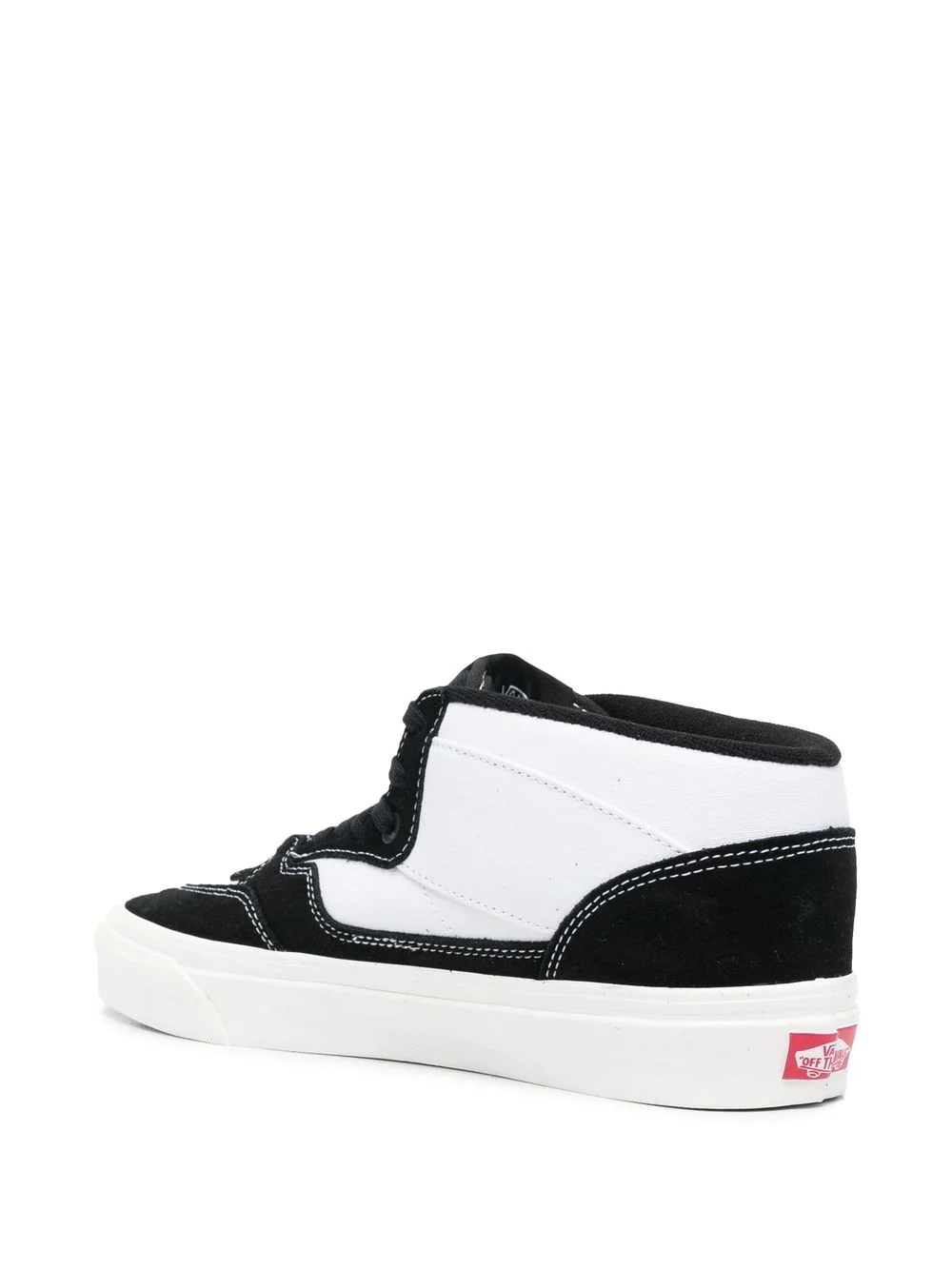 panelled high-top sneakers - 3