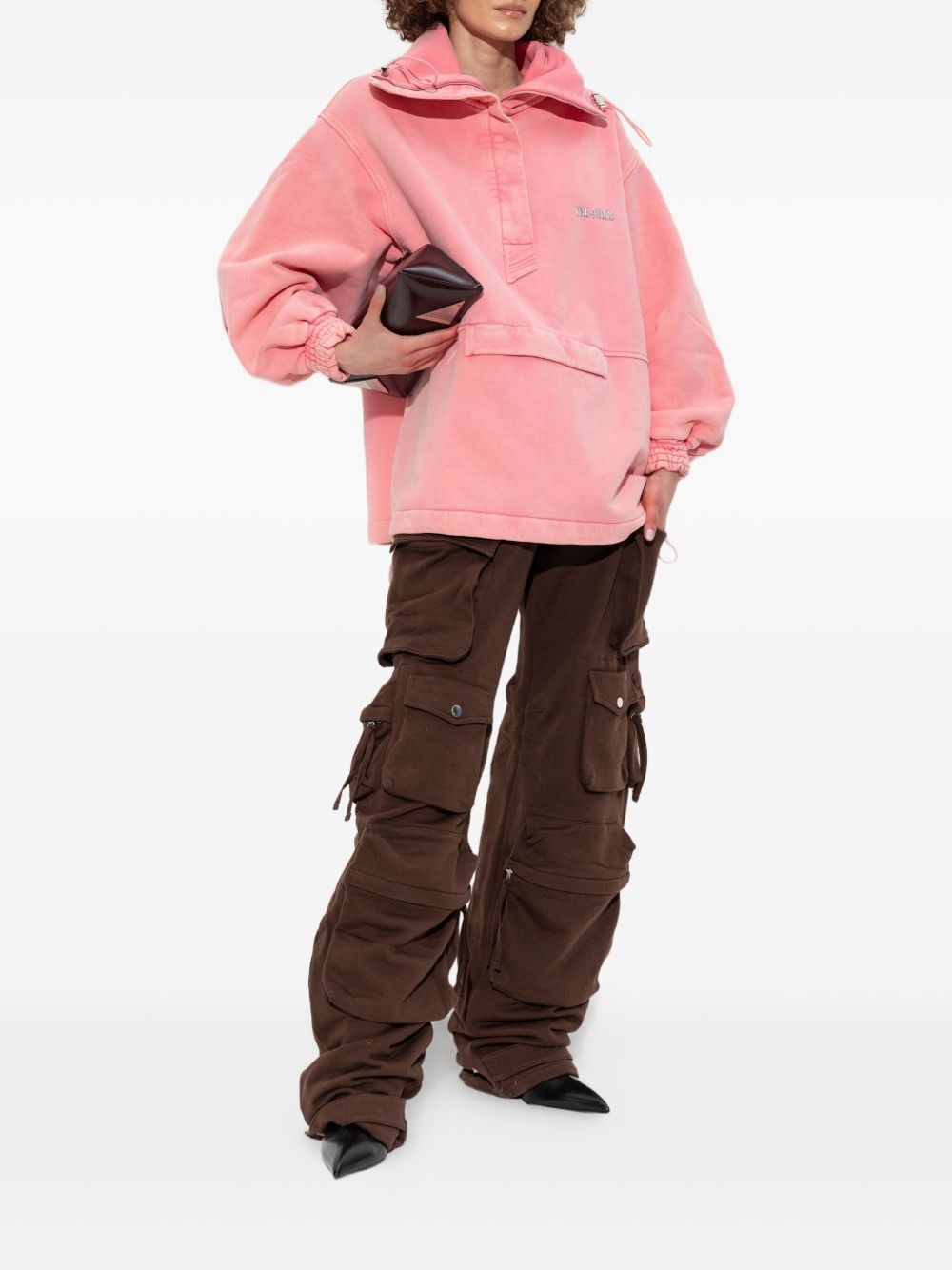 drawstring cotton jacket - 2