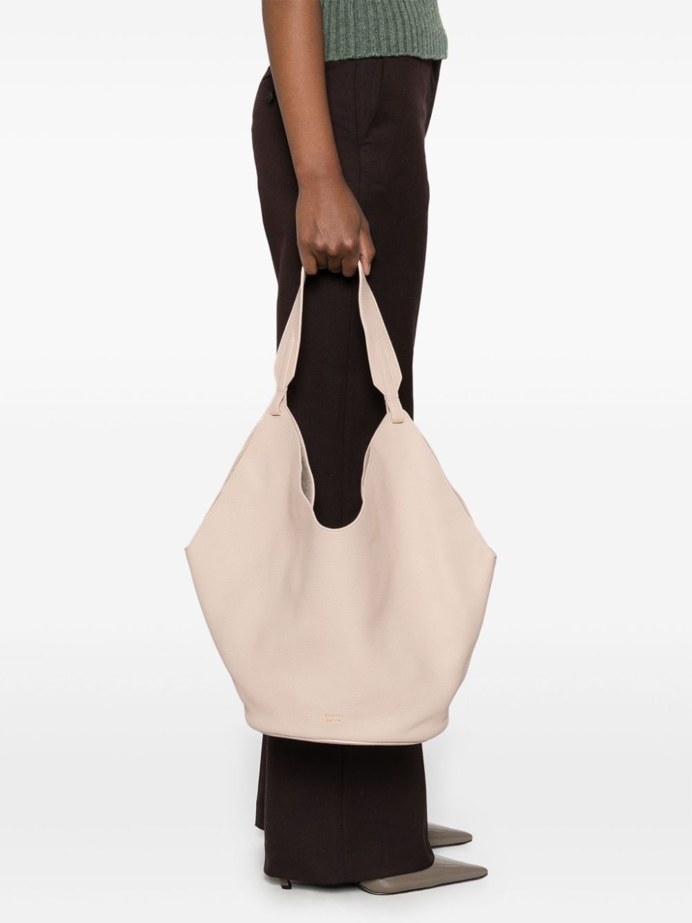 medium Lotus tote bag - 2