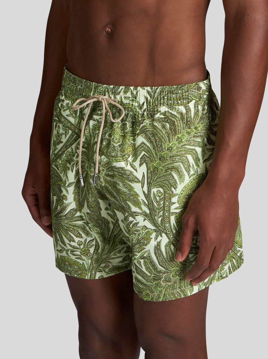 SWIMMING COSTUME WITH FOLIAGE - 3