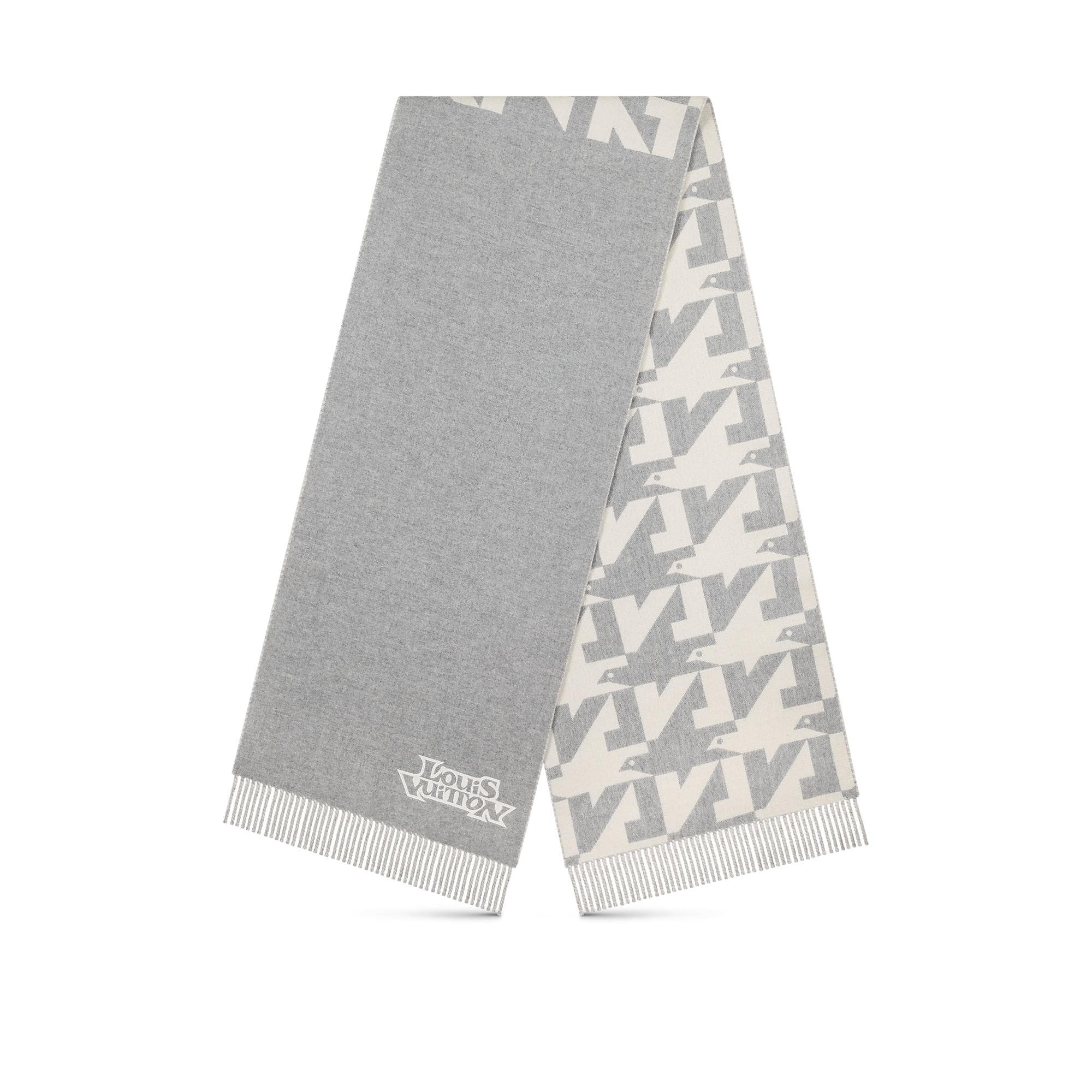 LV Dove Scarf - 1