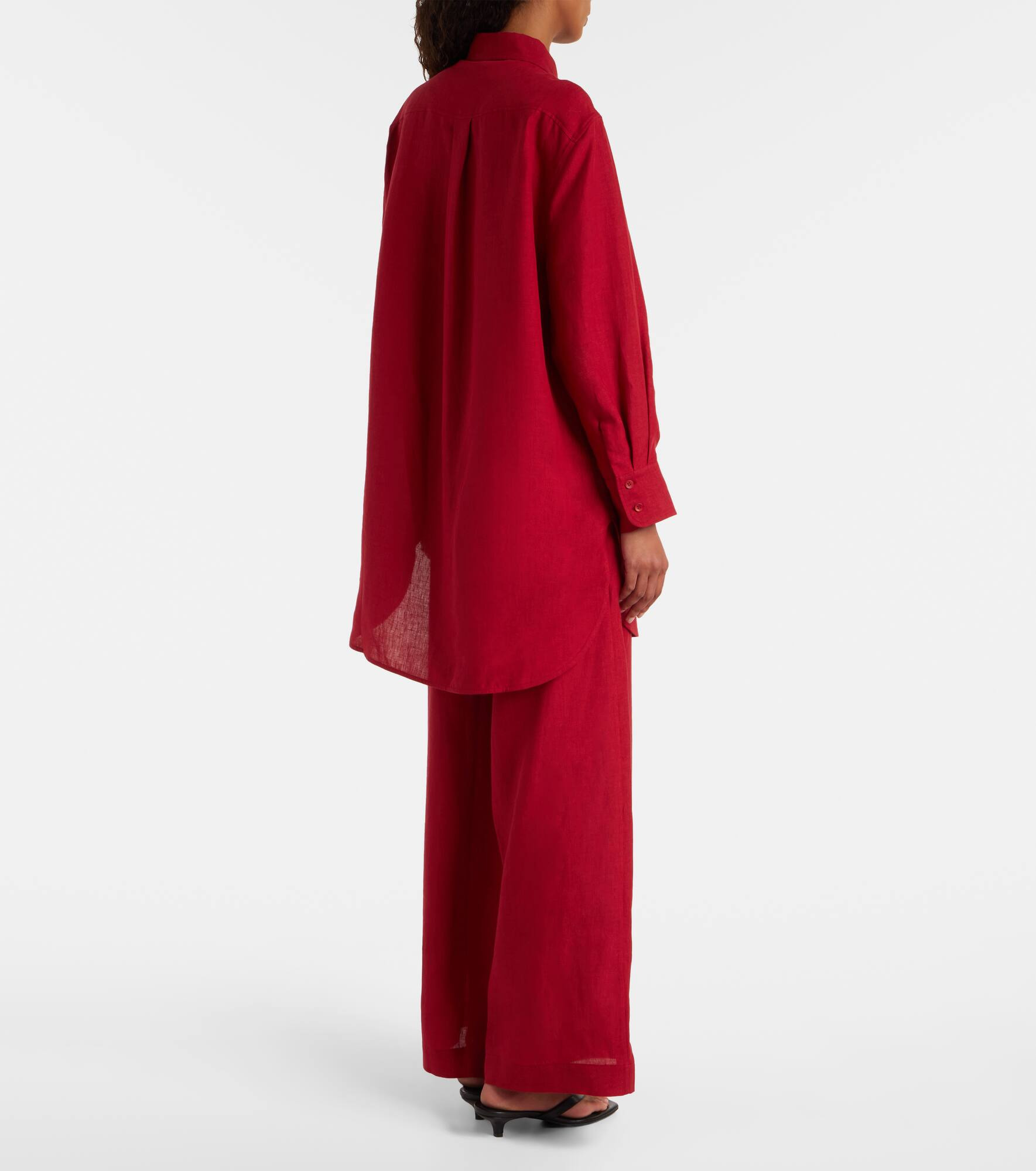 Mignonette oversized linen shirt - 3