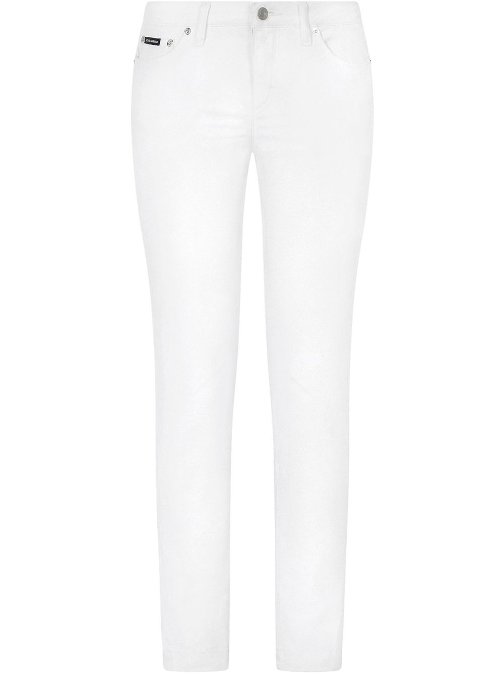high-rise skinny jeans - 1