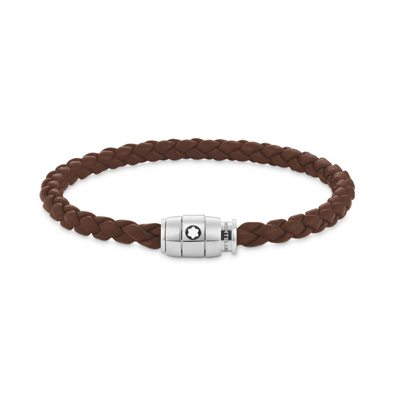 Bracelet Large, Soft Leather, Fauve Brown 1