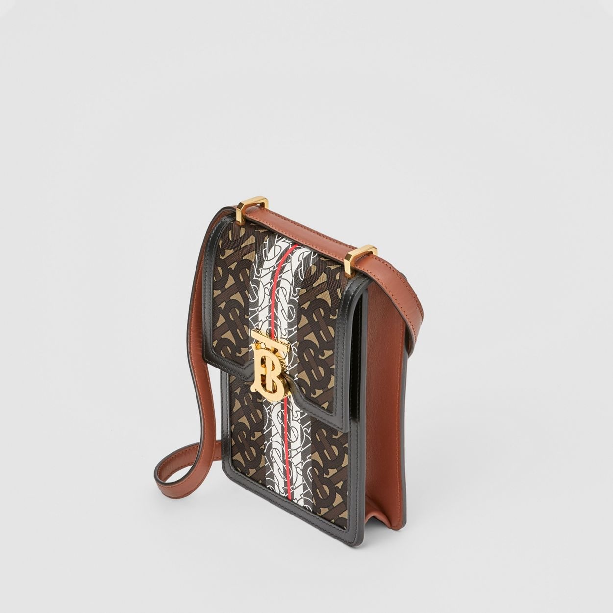 Monogram Stripe E-canvas Robin Bag - 4