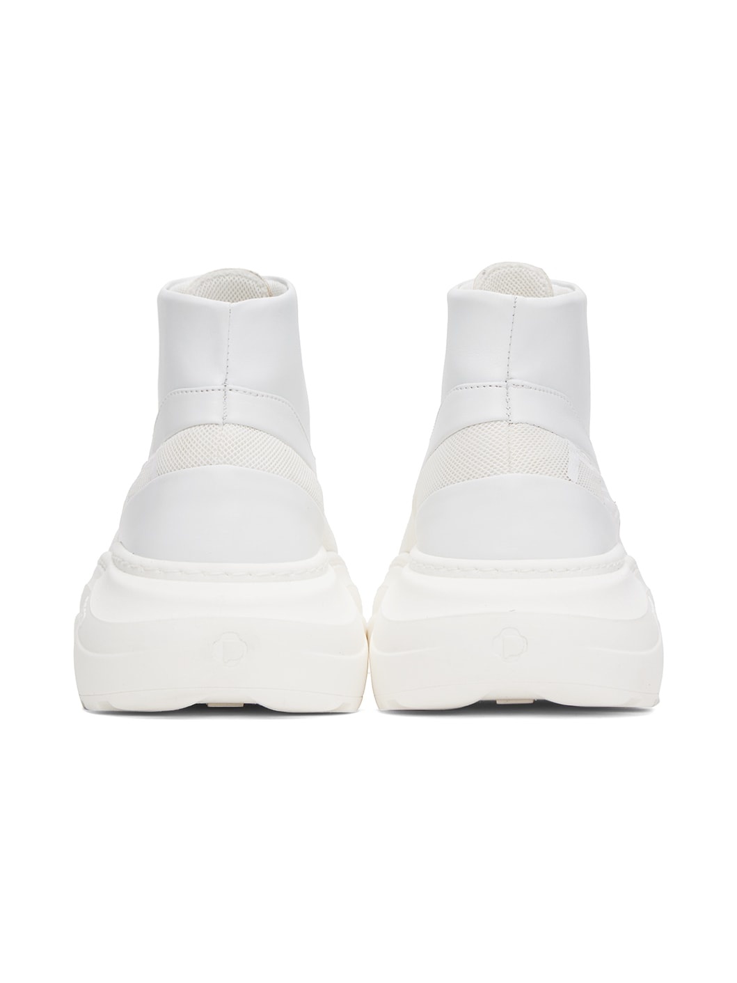 White Bonded Boots - 2