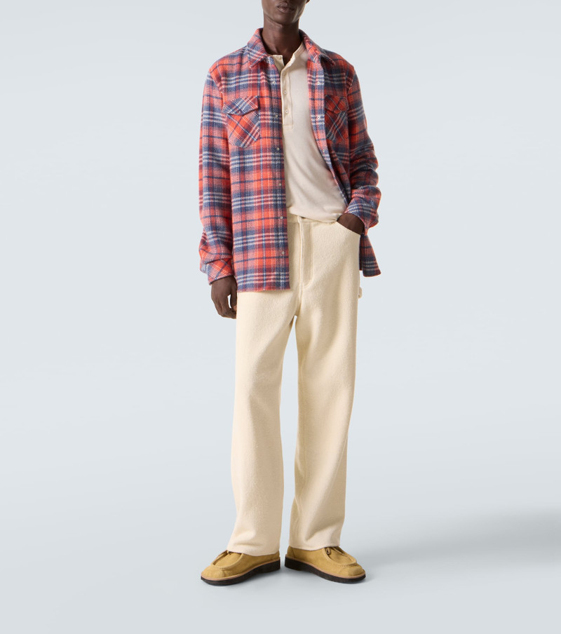 God’s True Cashmere Americana cashmere shirt with amethyst outlook