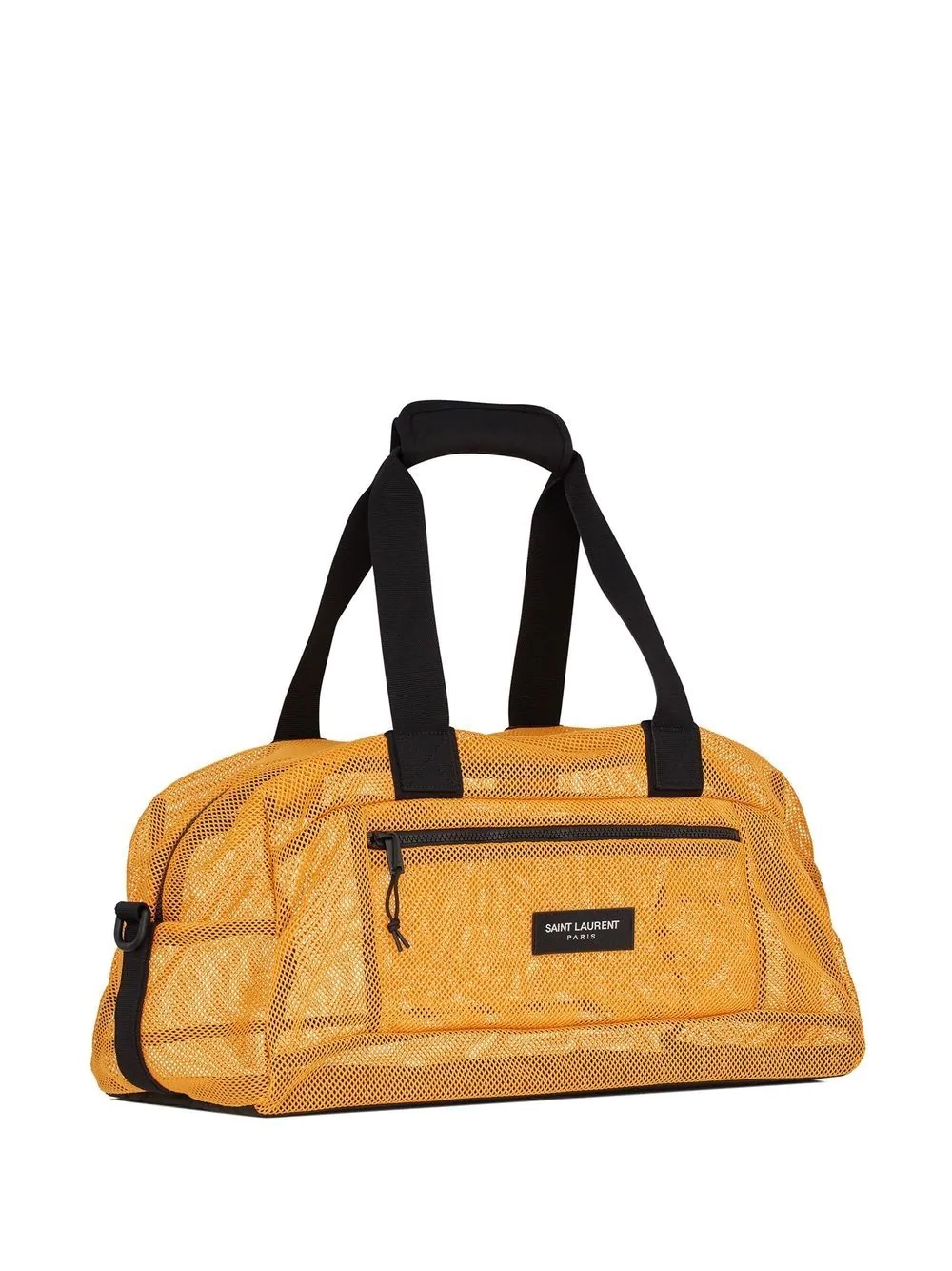 mesh logo-patch duffle bag - 3