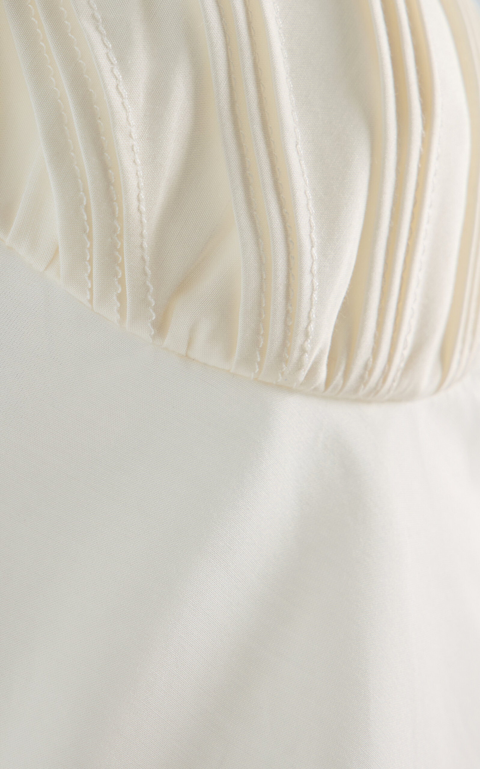 Exclusive Pearl Cotton-Silk Camisole Top ivory - 6
