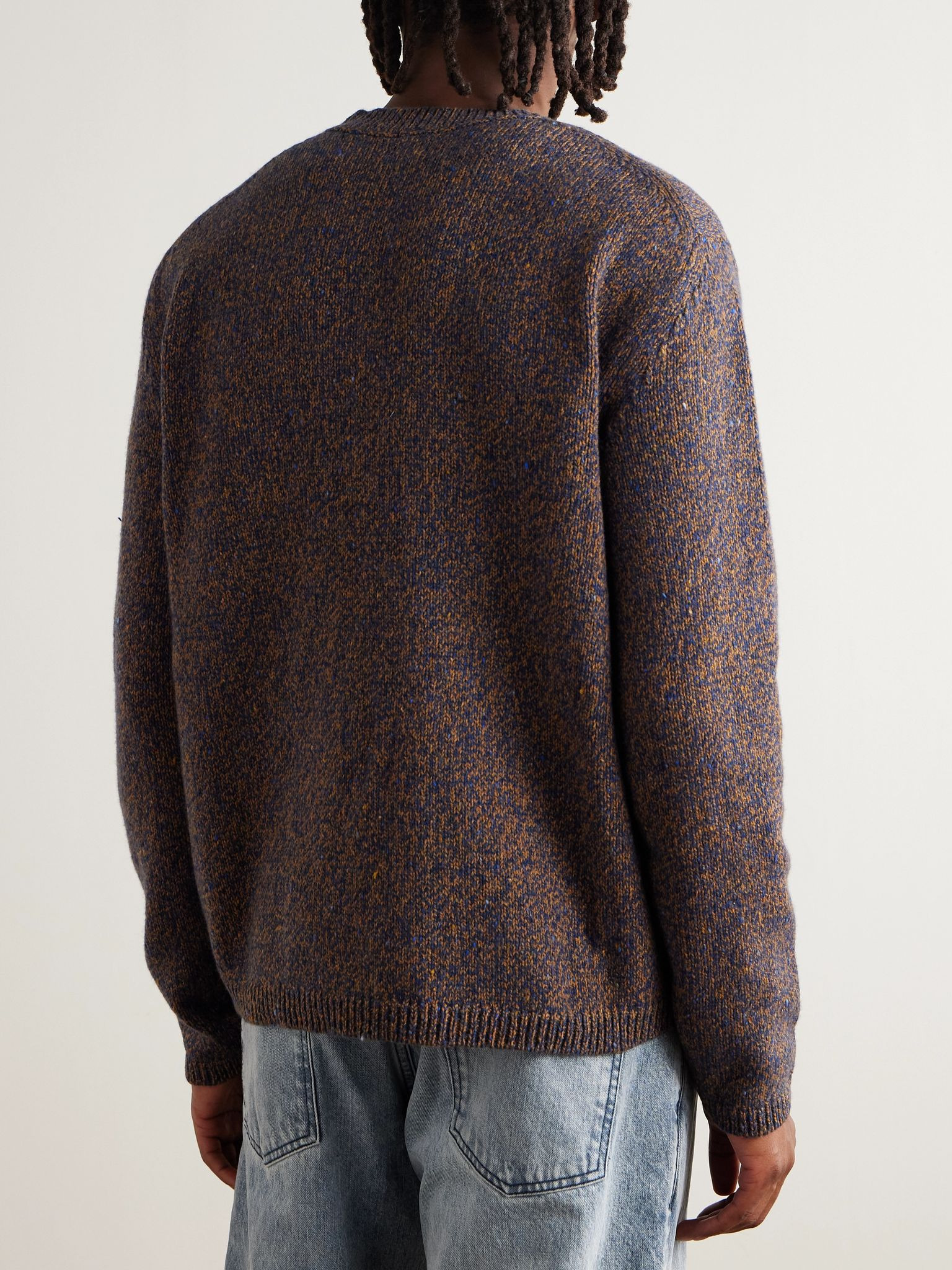 Chad Wool Sweater Brown - 4