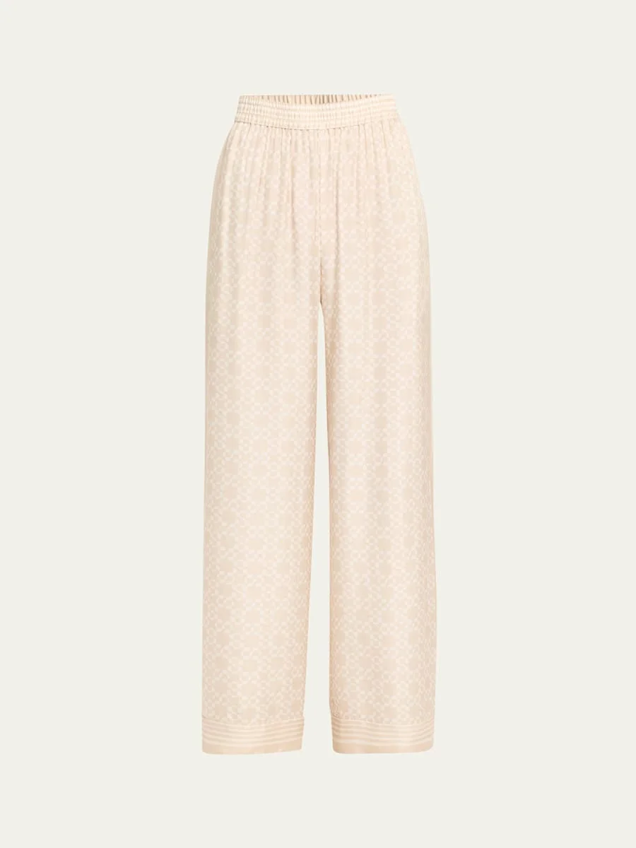 Zuna Straight-Leg Pajama Pants - 1