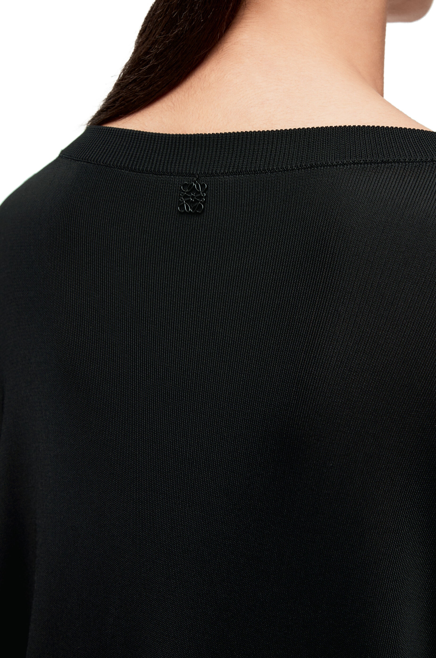 Open sleeve sweater in viscose knit - 5