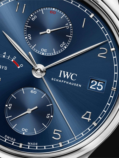 IWC Schaffhausen Portugieser Monopusher ‘Laureus Sport for Good’ Hand-Wound Chronograph 46mm Stainless Steel and Alli outlook