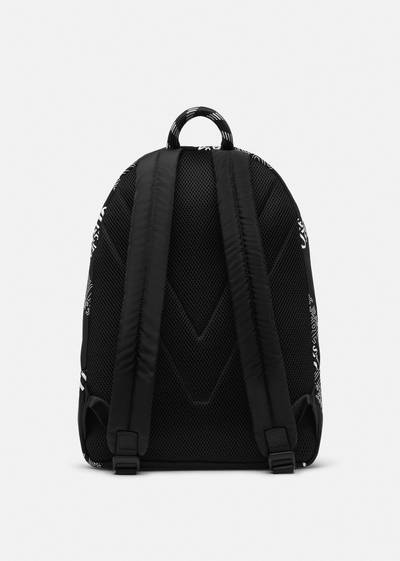 VERSACE JEANS COUTURE Logo Check Backpack outlook