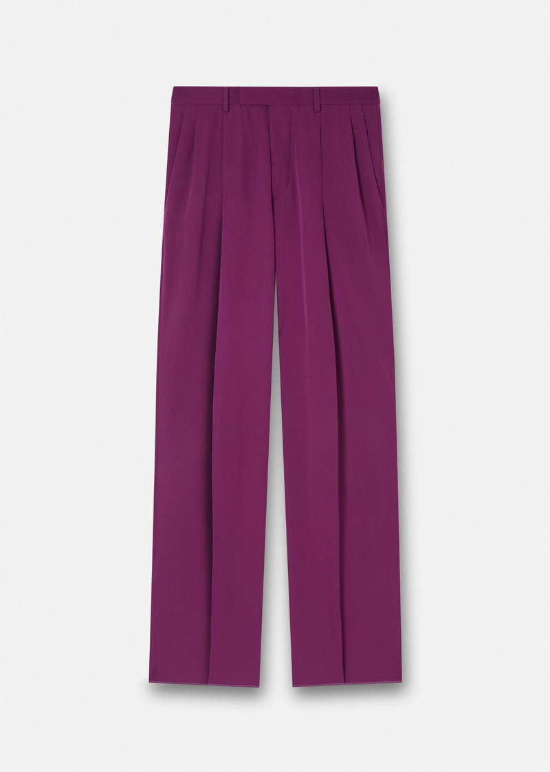 Pleated Wool Pants 1