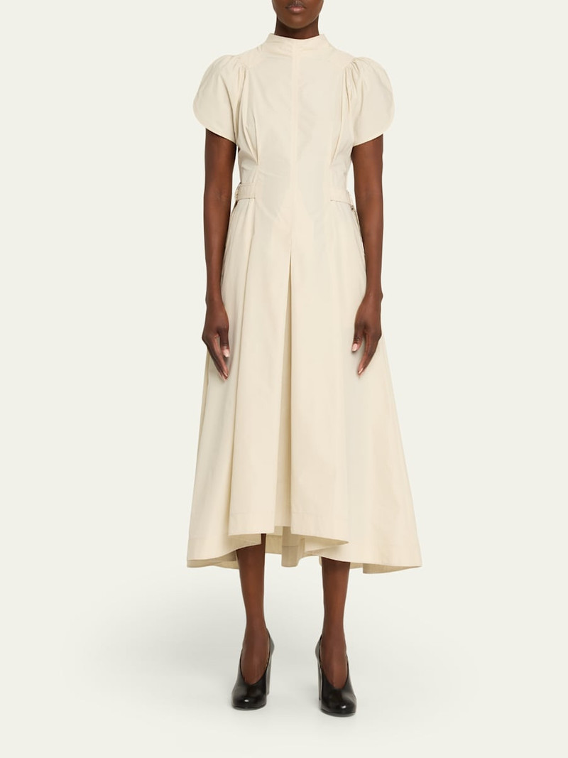 3.1 Phillip Lim A-Line Tulip-Sleeve Midi Dress outlook