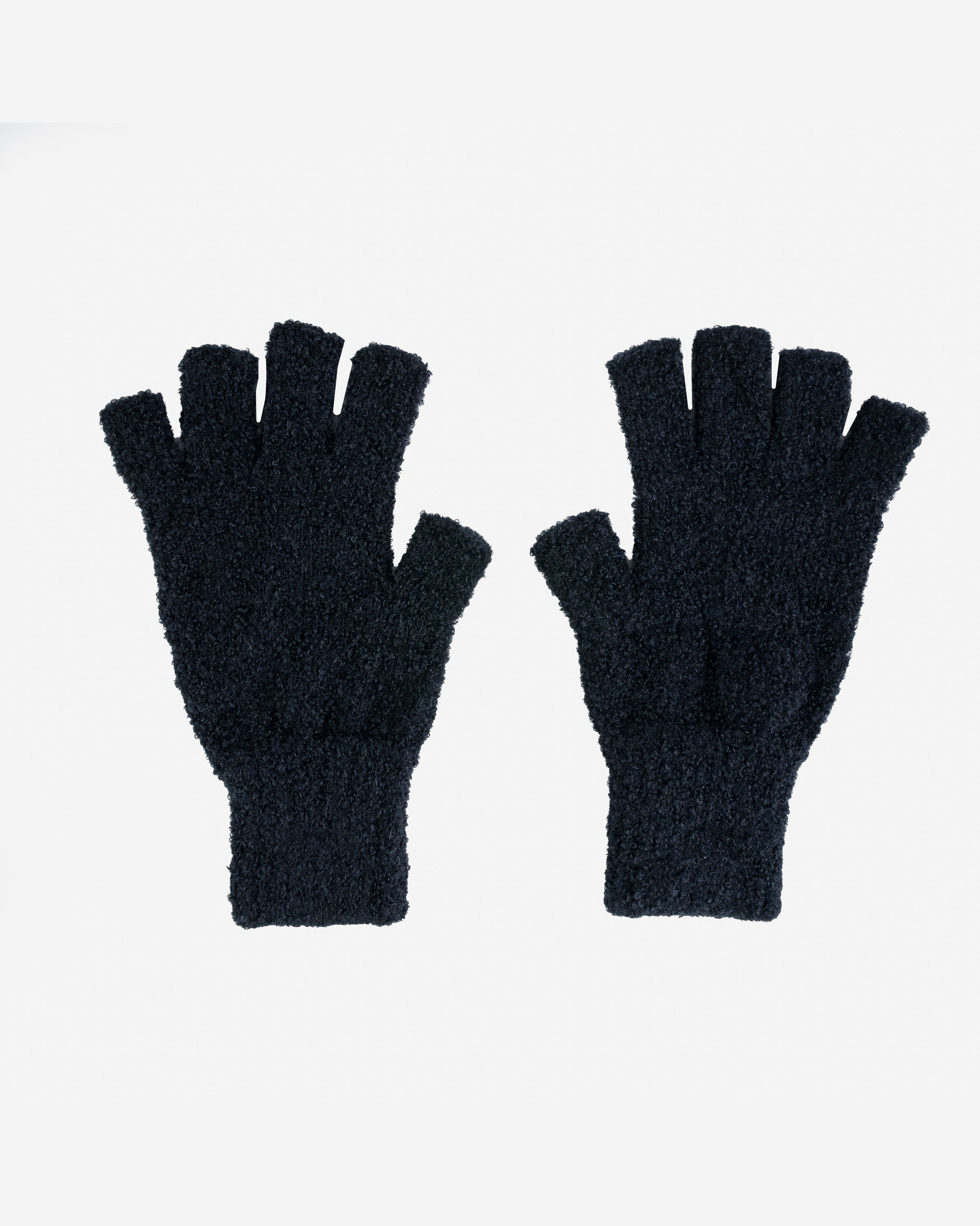 DEC-GLV-BLK Decka Fingerless Gloves - Black - 2