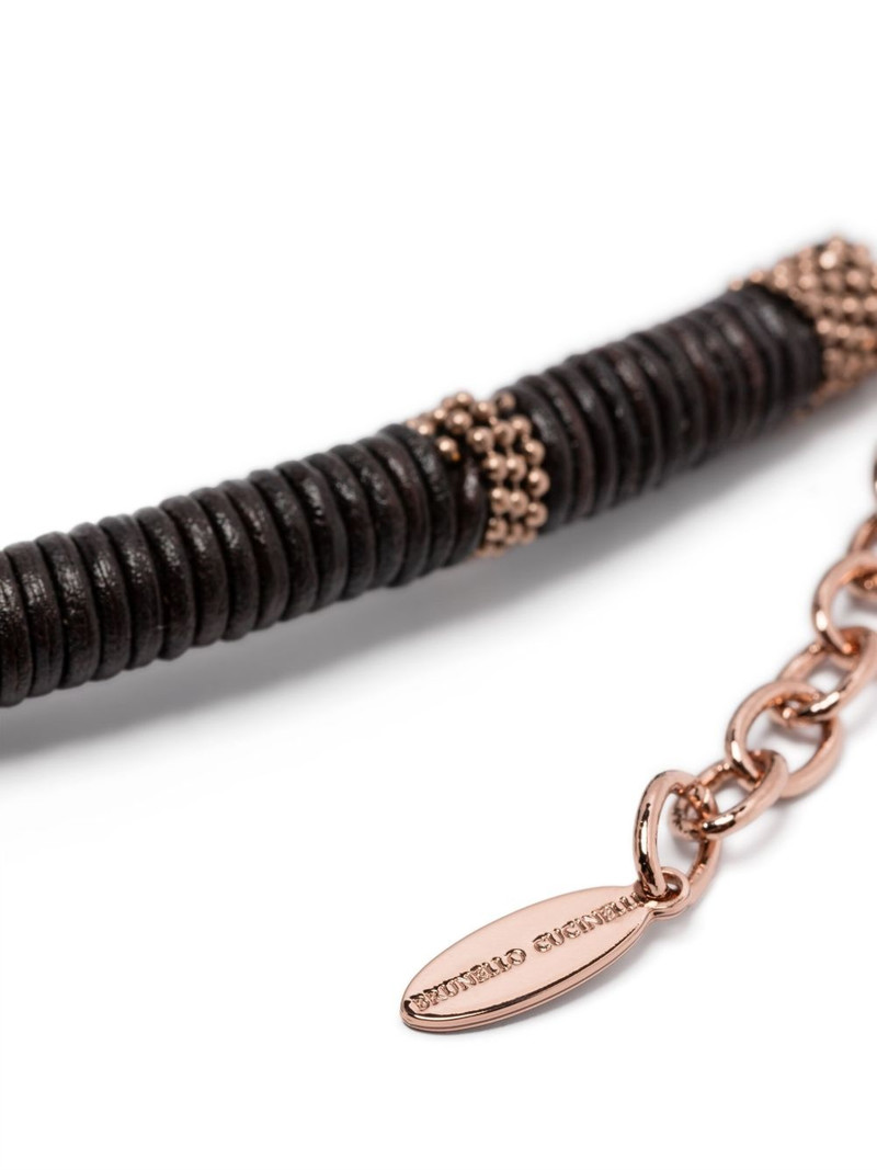 Brunello Cucinelli Monili-chain bracelet outlook