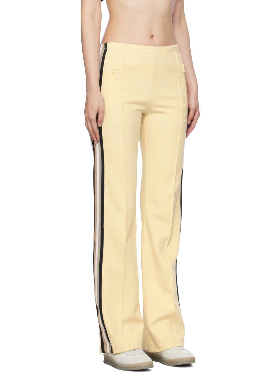 Yellow Striped Lounge Pants - 2