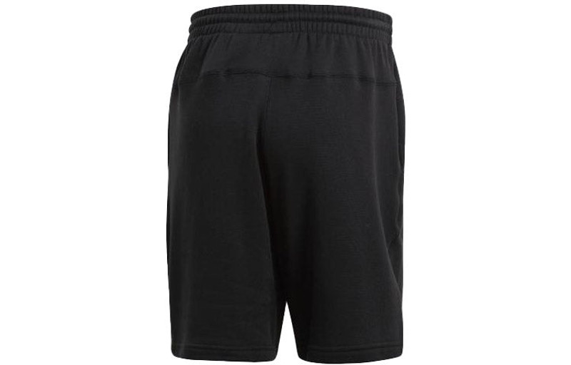 adidas Men's adidas originals Double Label Sports Black Shorts ED7233 outlook