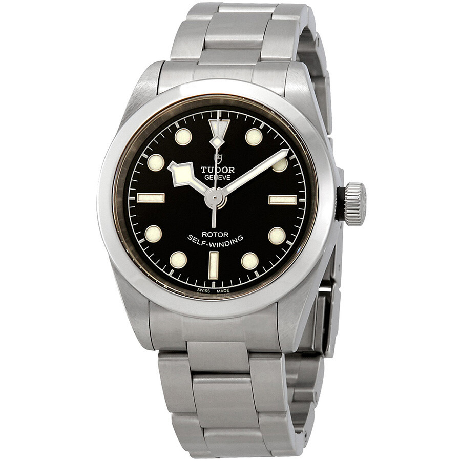 Pre-owned Tudor Black Bay Automatic 32 mm Black Dial Ladies Watch M79580-0001 - 1