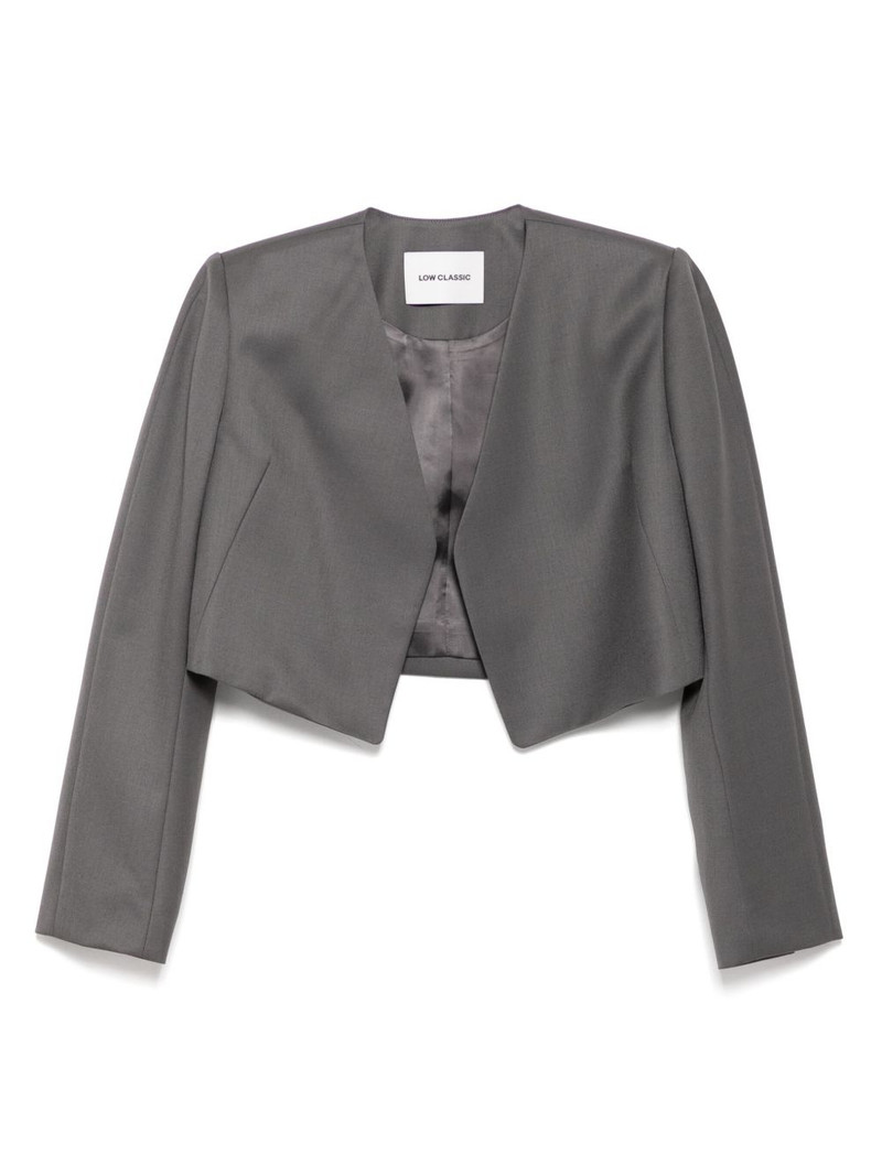 collarless jacket 1