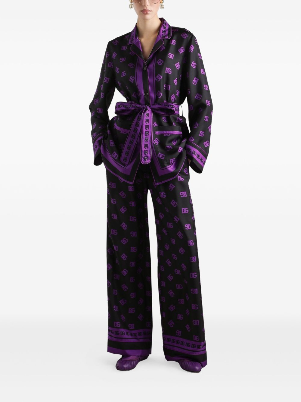 silk trousers - 2