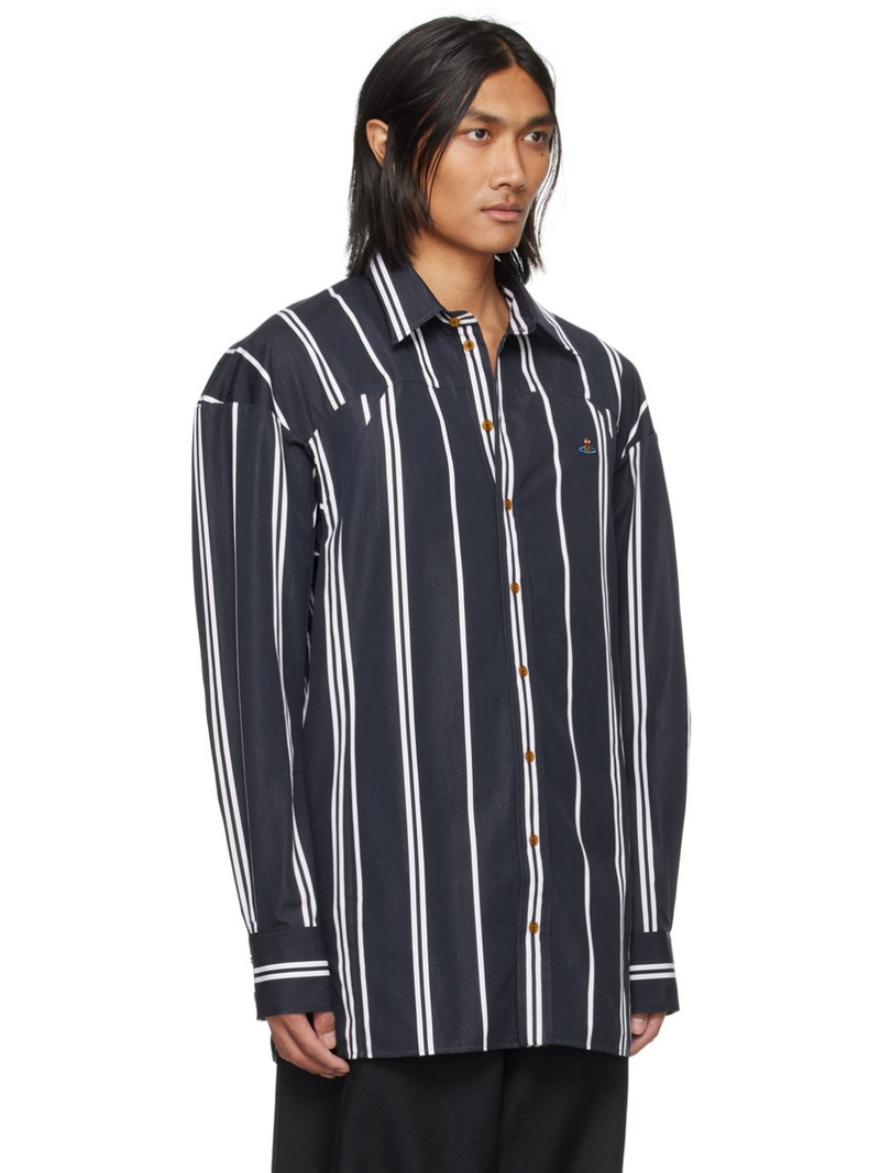 Vivienne Westwood Black Striped Shirt outlook