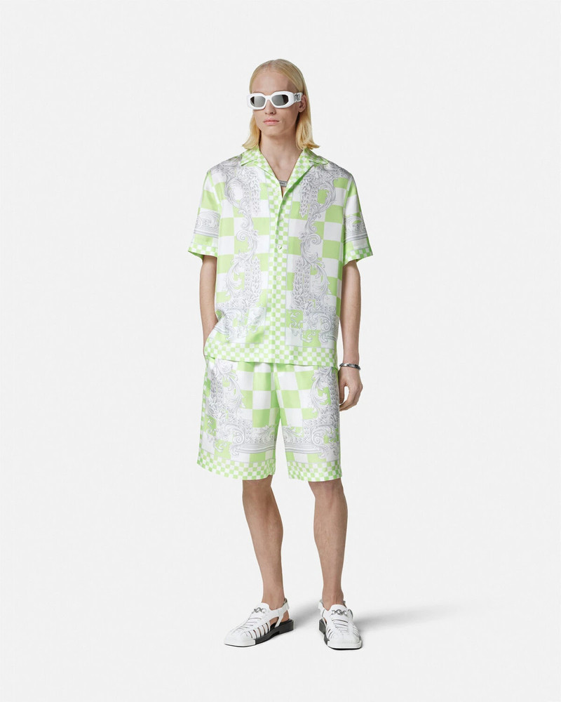 VERSACE Medusa Contrasto Silk Shirt outlook