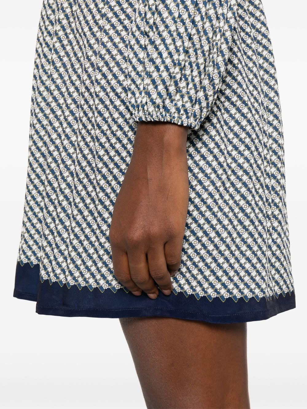 printed mini dress - 5