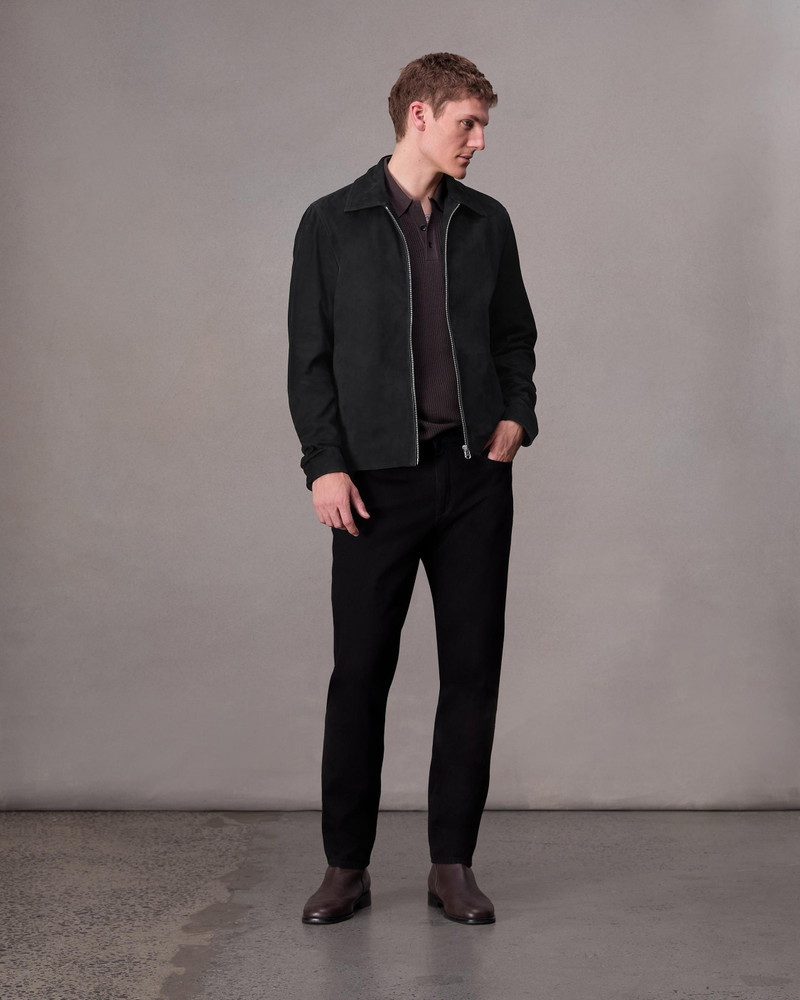 rag & bone Melrose Suede Jacket outlook
