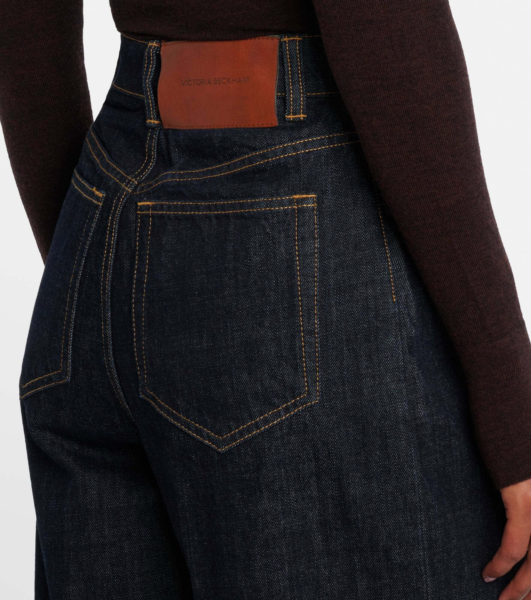 High-rise straight jeans - 6