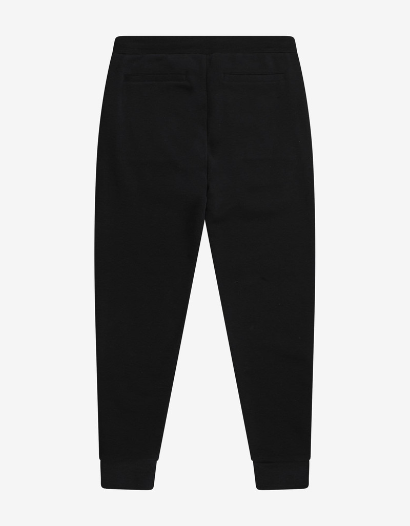 Ralph Lauren Ralph Lauren Purple Label Black Logo Embroidery Sweat Pants outlook