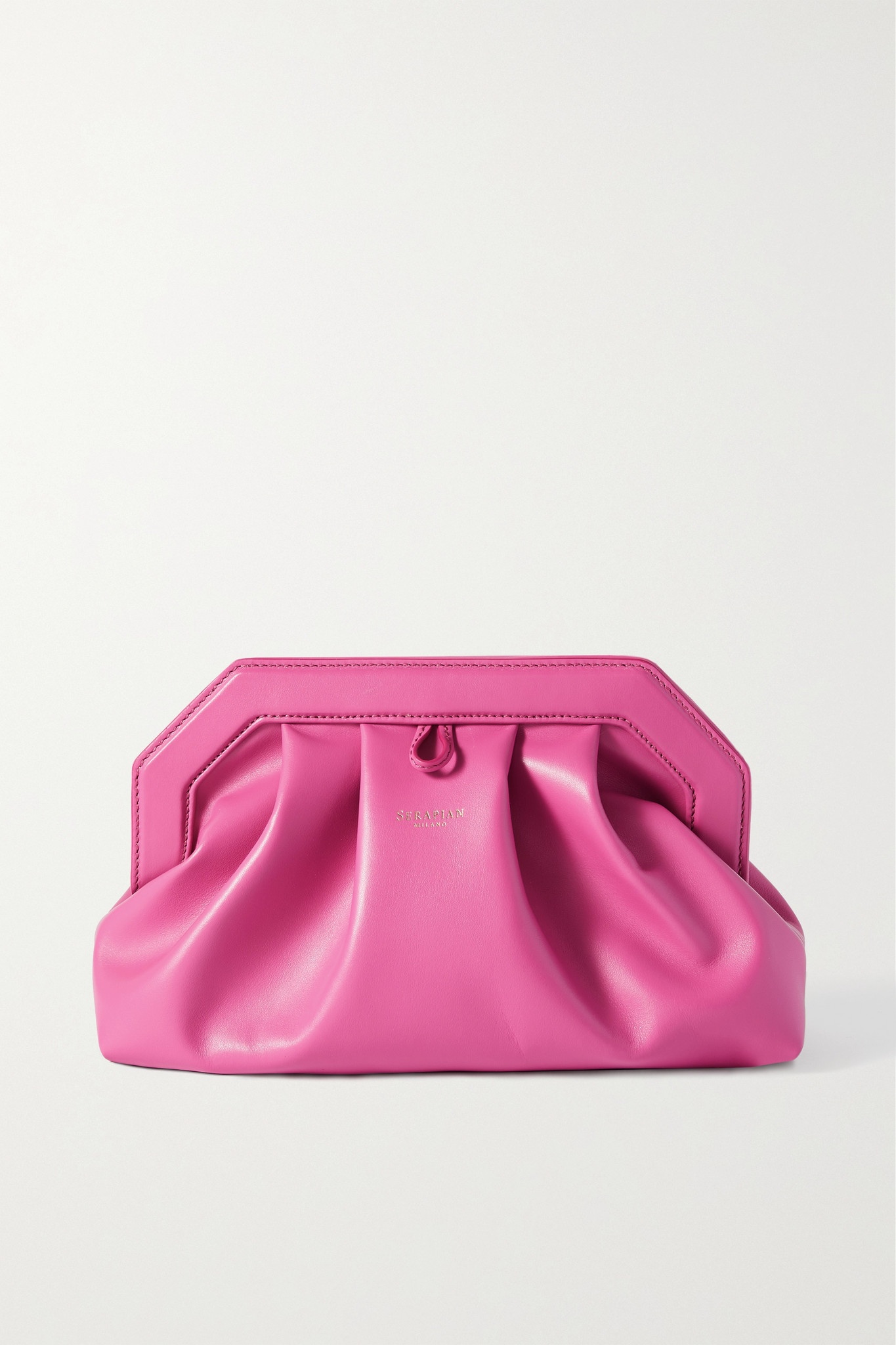 Secret leather clutch - 1