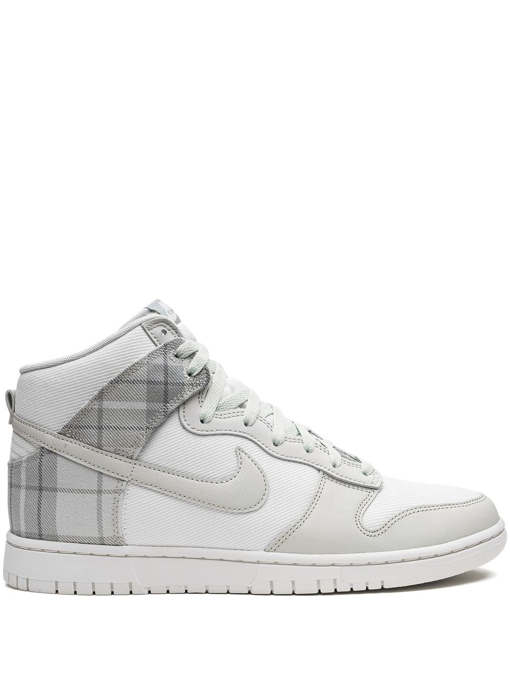 Dunk High "Plaid - Summit White" sneakers - 1