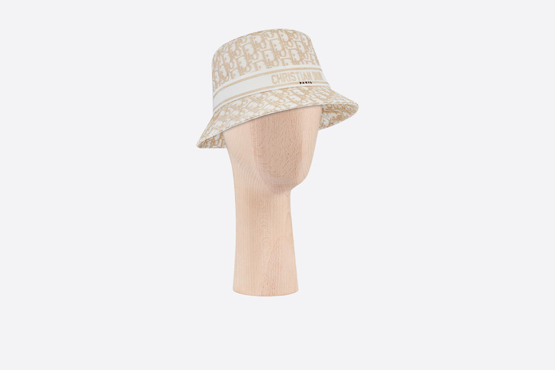 D-Oblique Small Brim Bucket Hat 1