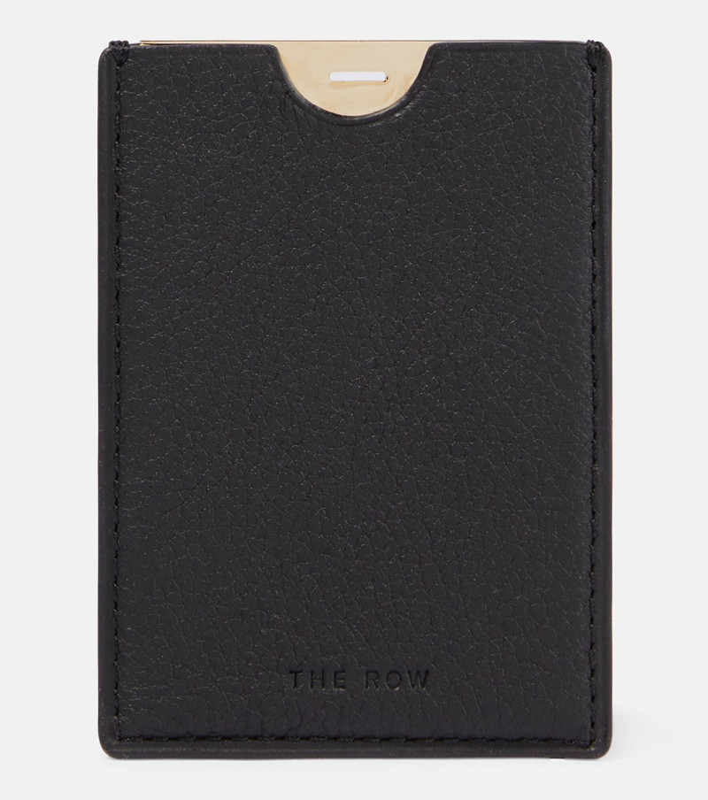 Mirror and leather case 1