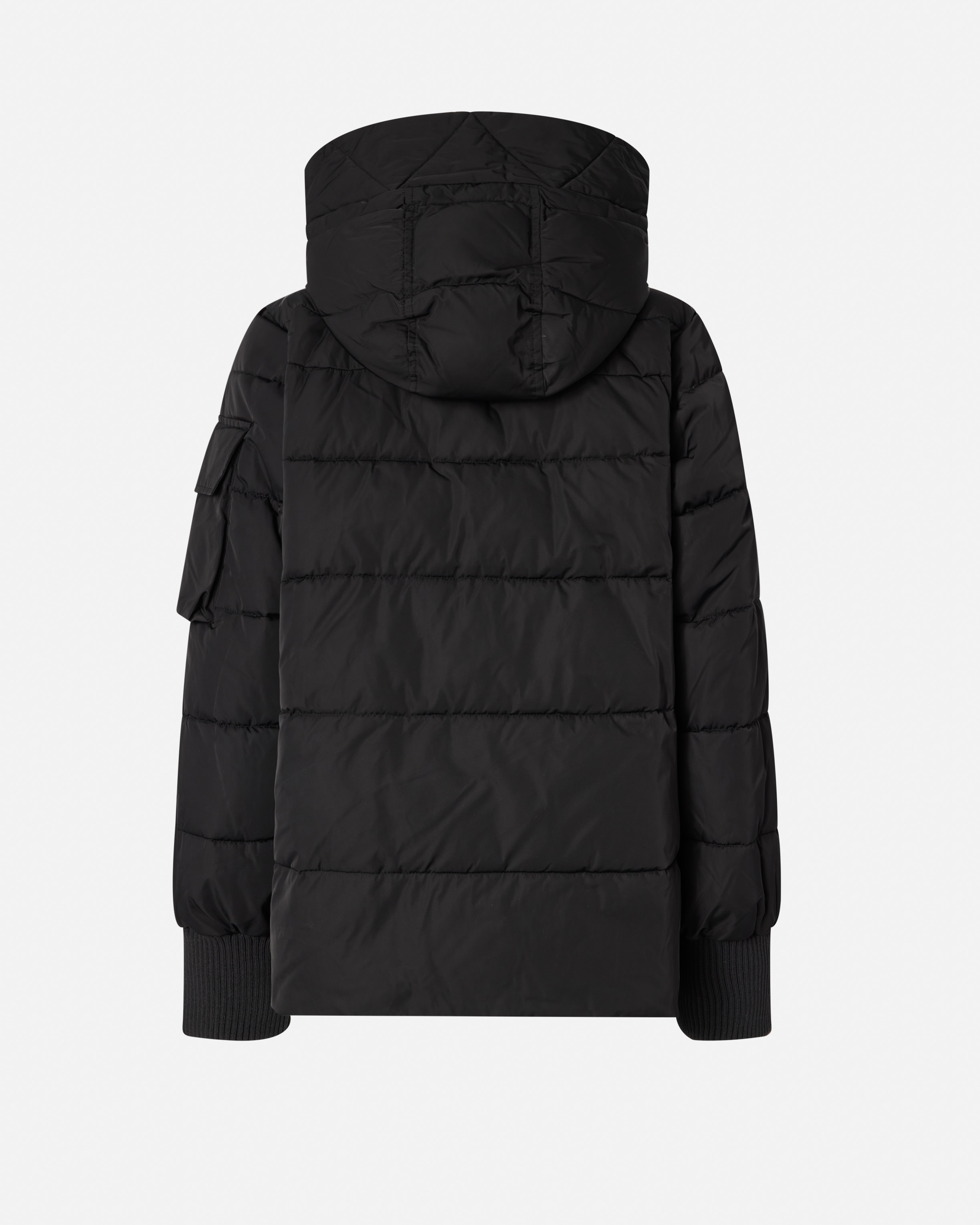 TECHNICAL CANVAS JACKET WITH HOOD - 2