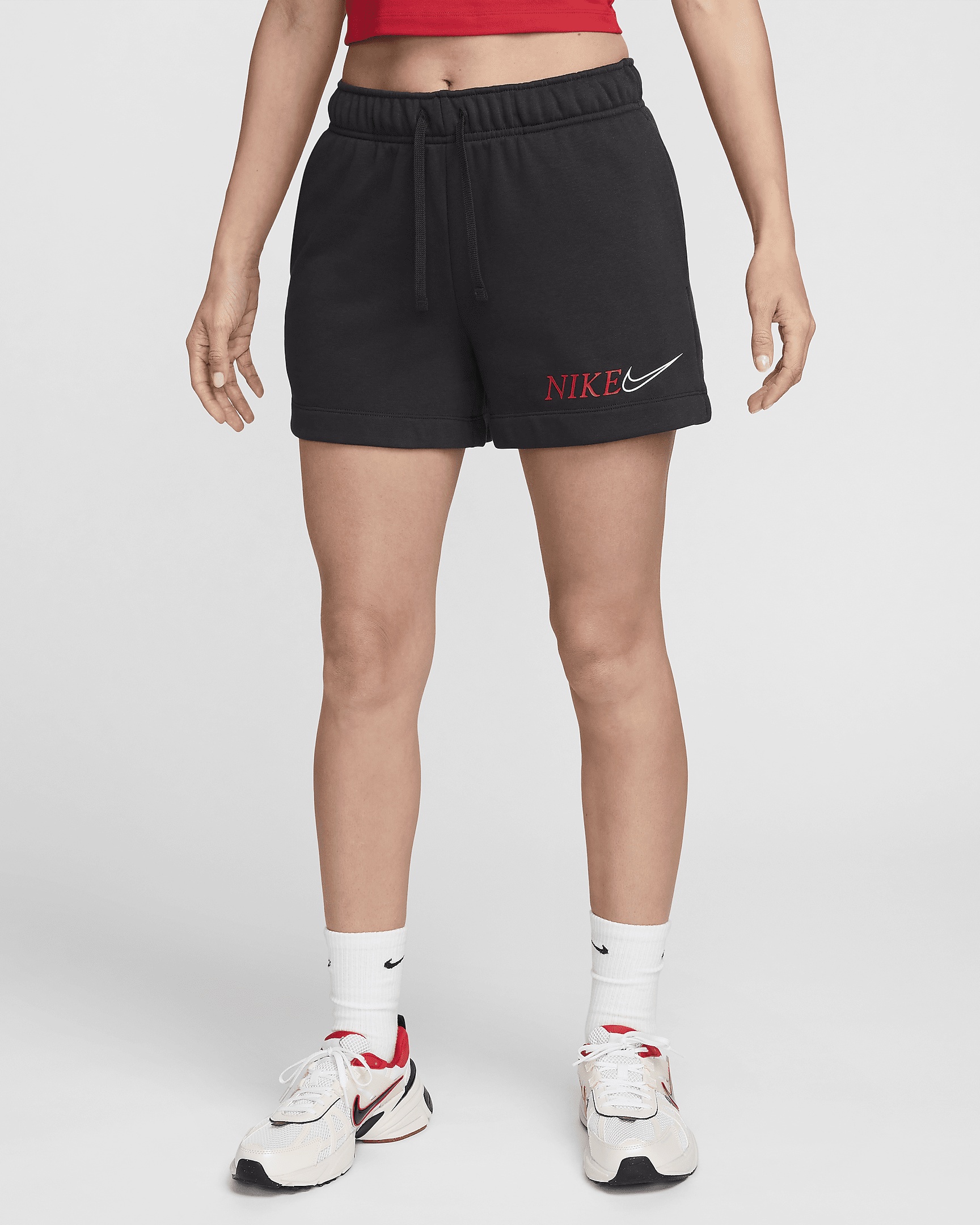 Nike Sportswear Club Fleece Women's Mid-Rise Shorts - 1
